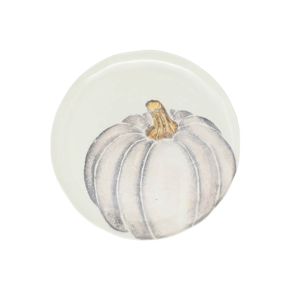 Salad Plate - Gray Medium Pumpkin