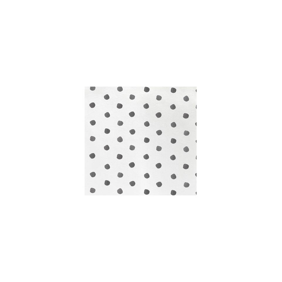 Dot Gray Cocktail Napkins (Pack of 20)