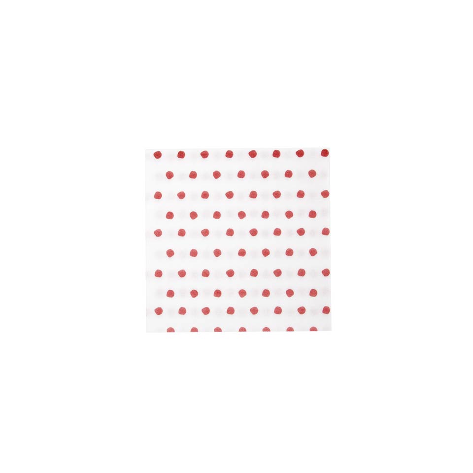 Dot Red Cocktail Napkins (Pack of 20)