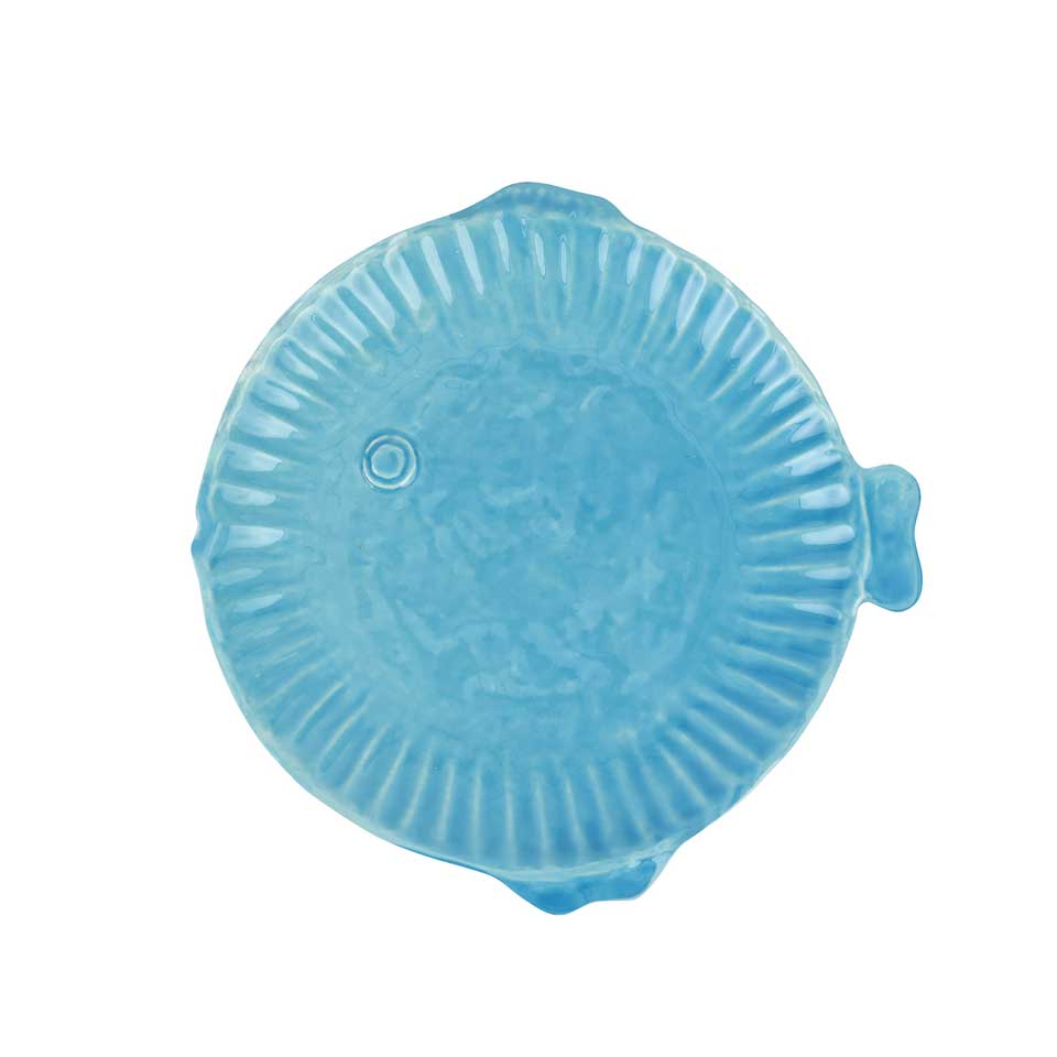 Aqua Salad Plate