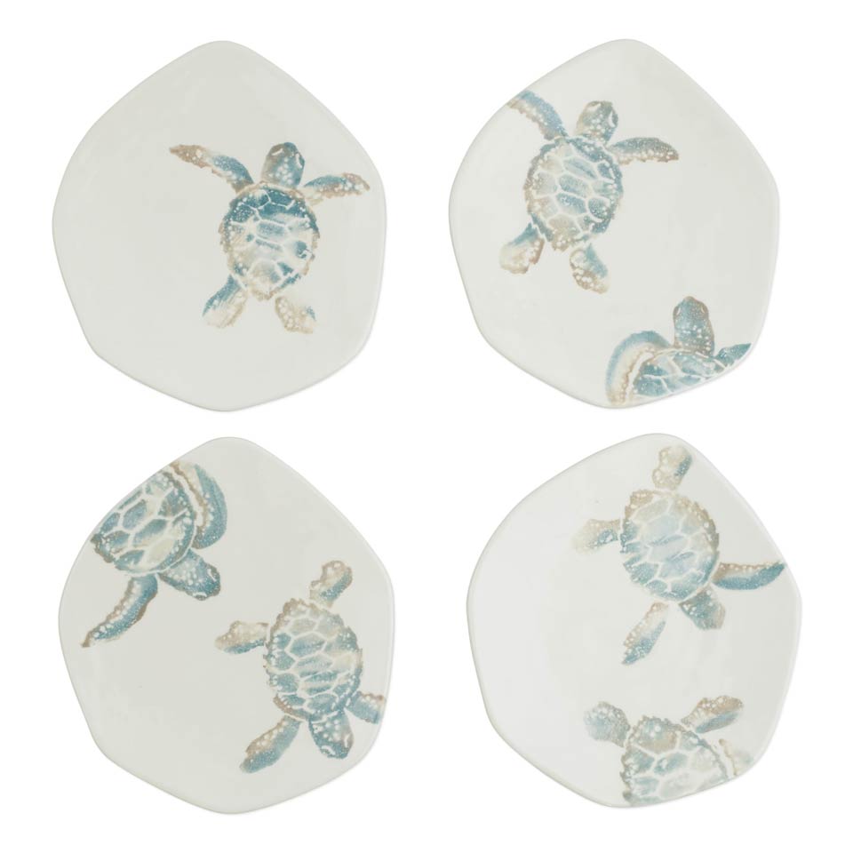 Assorted Salad Plates - Set of 4