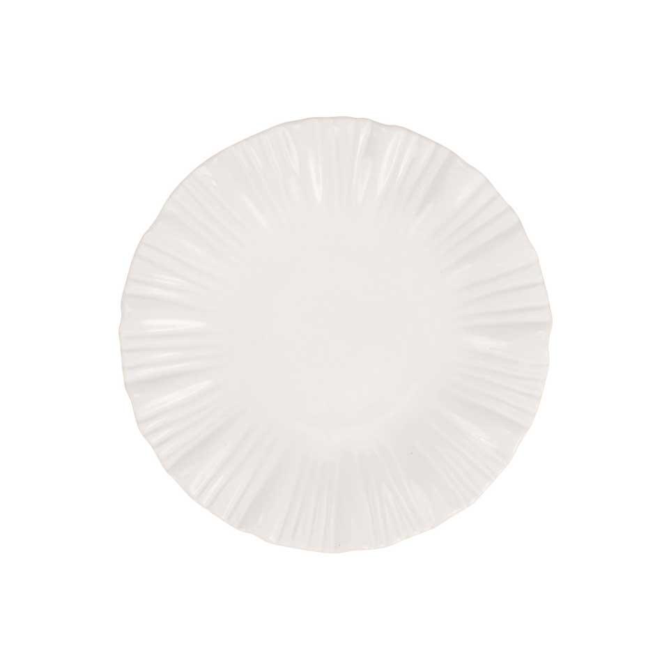 White Salad Plate