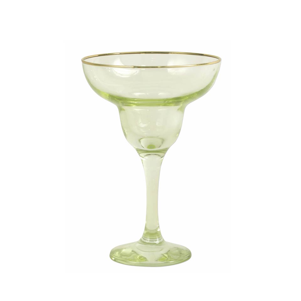 Yellow Margarita Glass