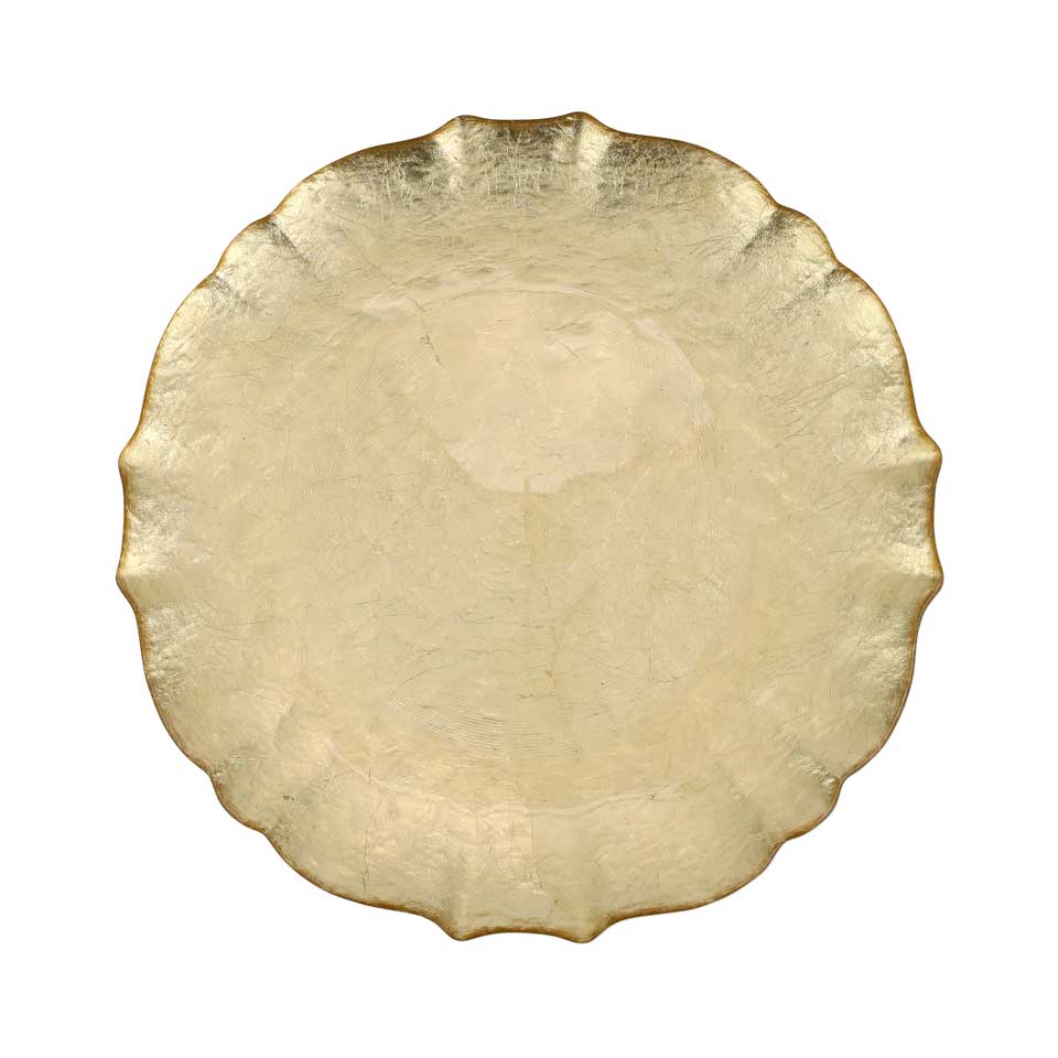 Gold Dinner Plate