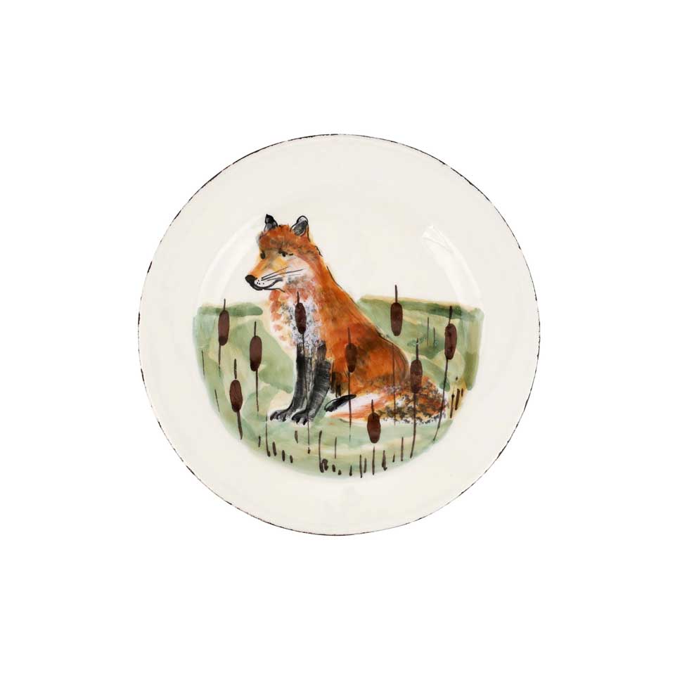 Fox Salad Plate