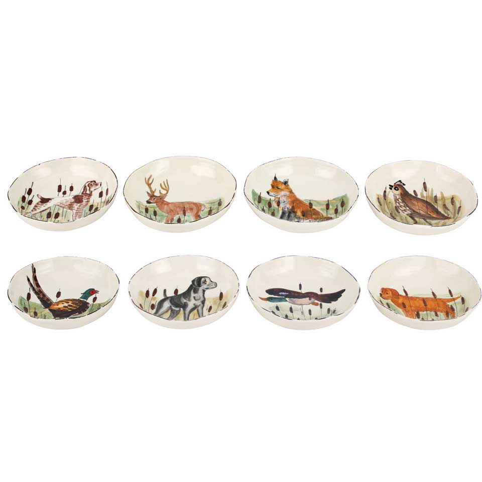 Assorted Pasta Bowls - Set of 8