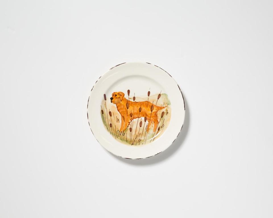 Hunting Dog Dinner Plate