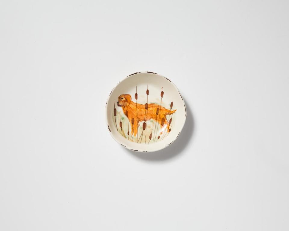 Hunting Dog Pasta Bowl