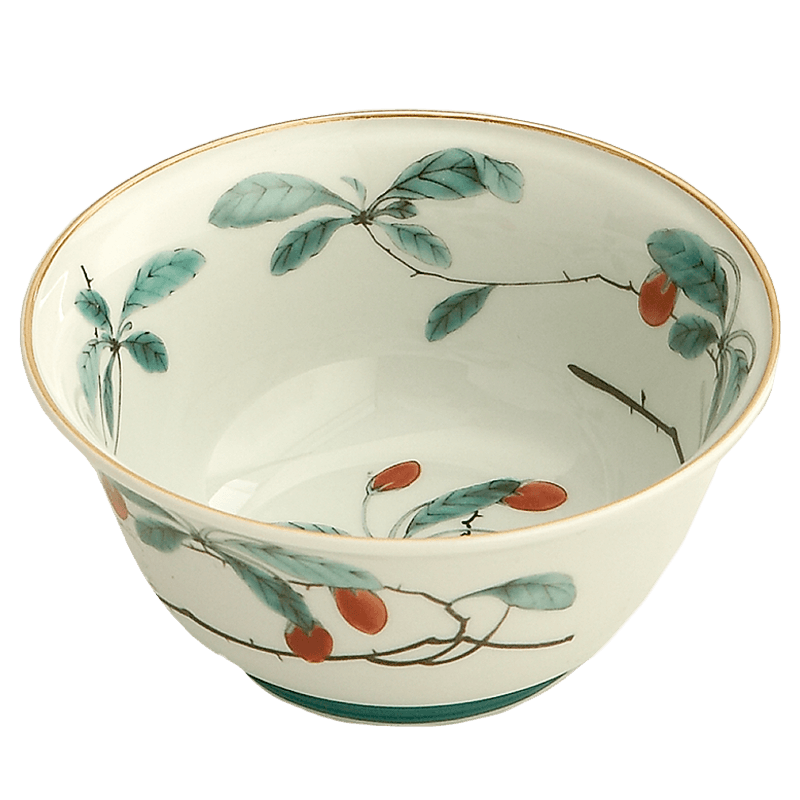 Famille Verte Open Sugar/Dessert Bowl