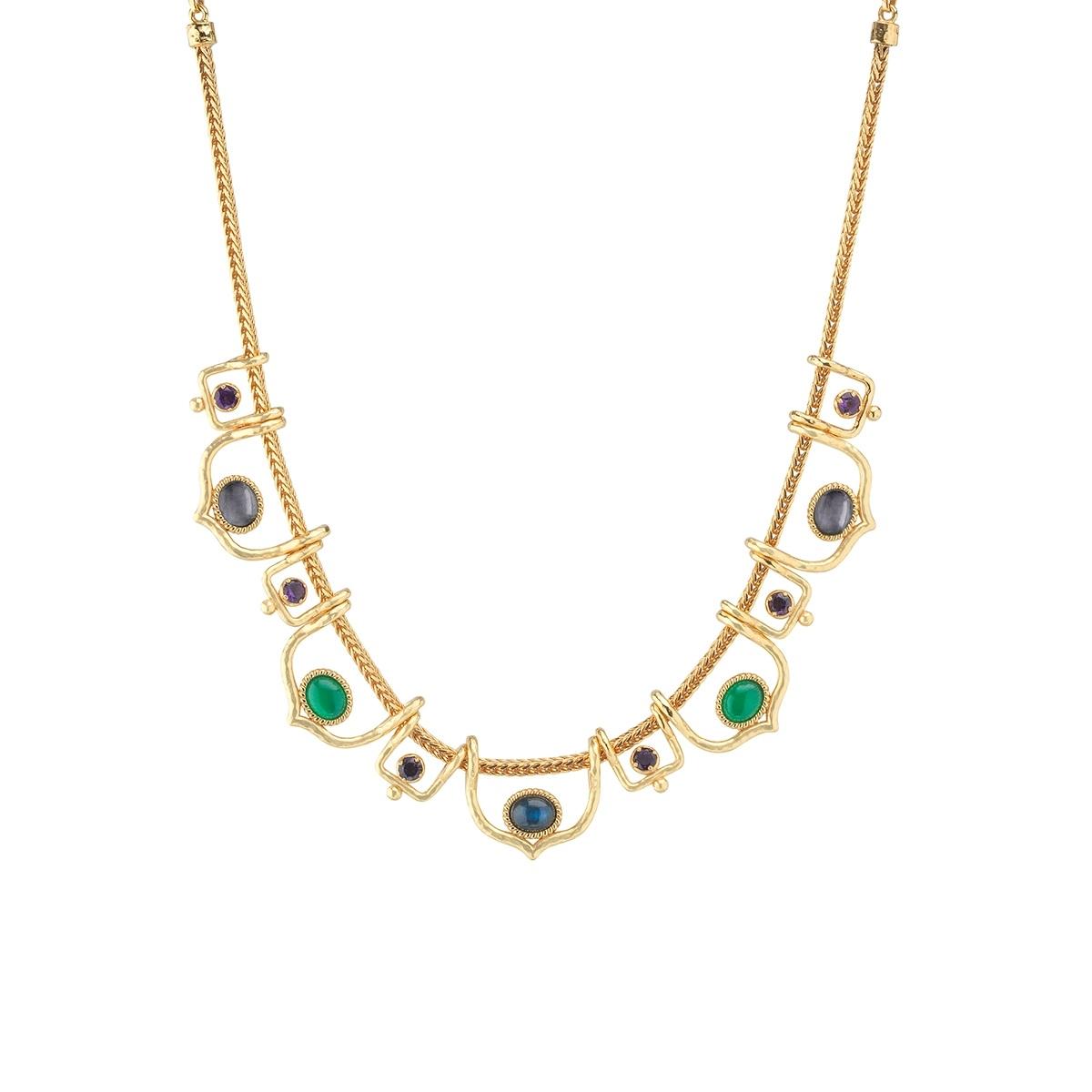 Belle Nuit Necklace, 16"+2" - Multi