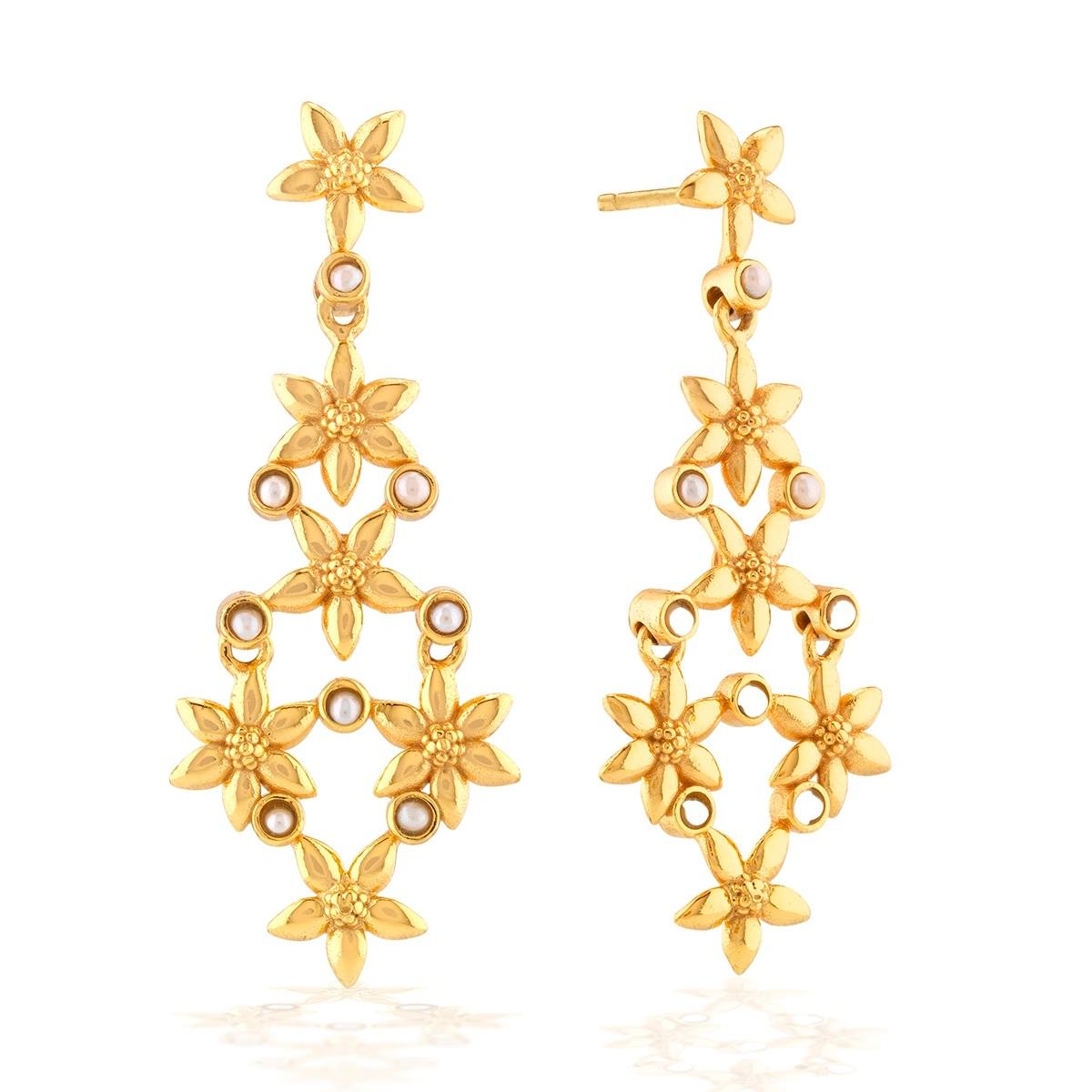 Drop Earrings - Pearl