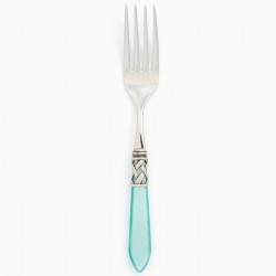 Antique Aqua Serving Fork