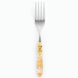 Brilliant Gold Fleck Serving Fork