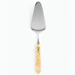 Brilliant Gold Fleck Pastry Server