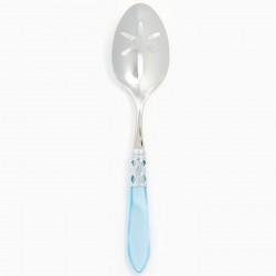 Aladdin Brilliant Light Blue Slotted Serving Spoon