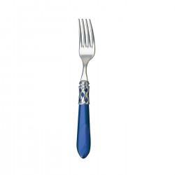 Brilliant Blue Salad Fork
