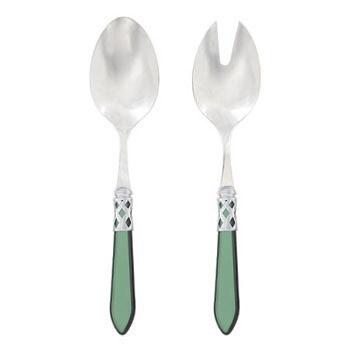 Aladdin Brilliant Green Salad Server Set