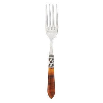 Antique Tortoiseshell Serving Fork