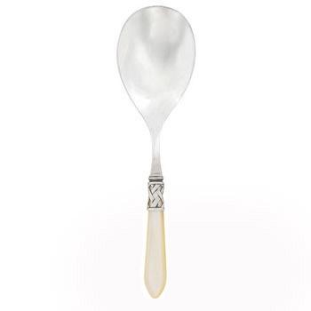 Antique Ivory Serving Spoon