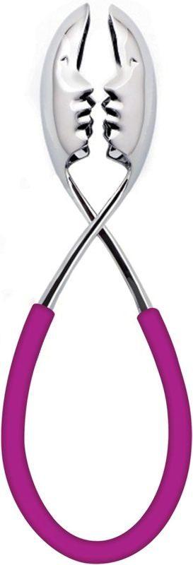 Kiss Salad Tongs-Fuschia