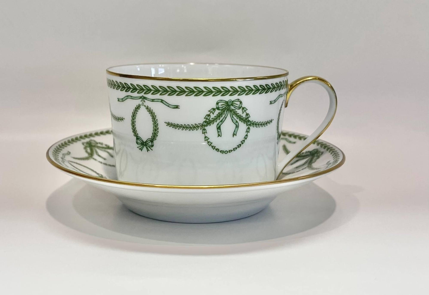 Cheverny Green Cup & Saucer