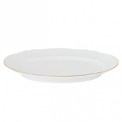 Corona Round Gold Platter-13.5"