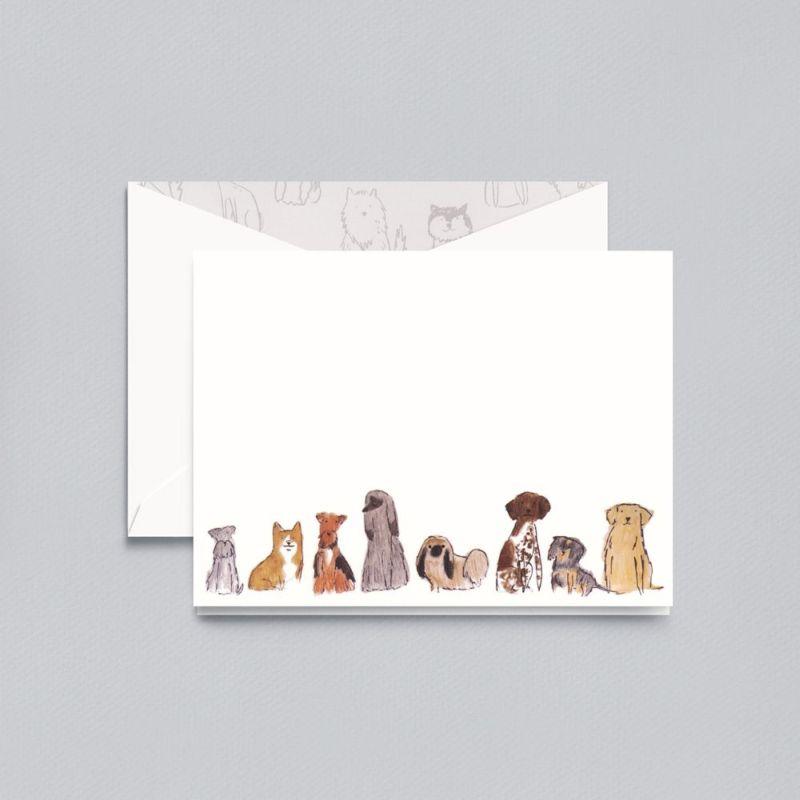Dog Folded Notes