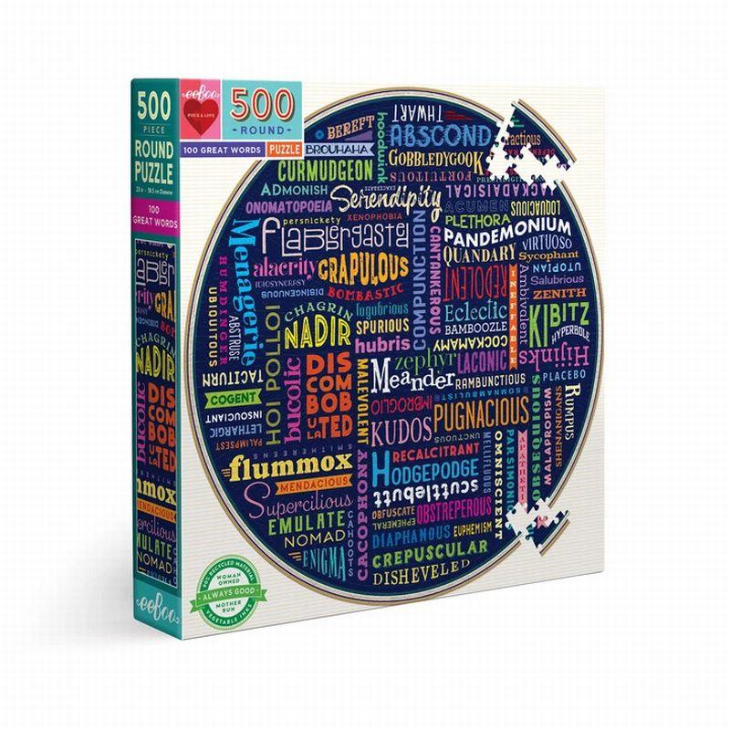 100 Great Words Jigsaw Puzzle