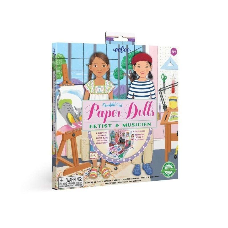 Musician & Artist Paper Doll Set