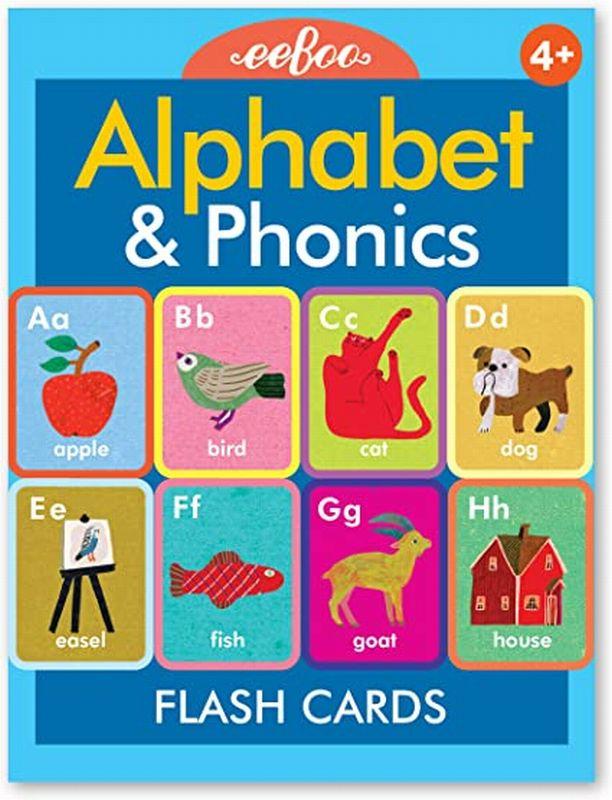 Alphabet & Phonics Flash Cards