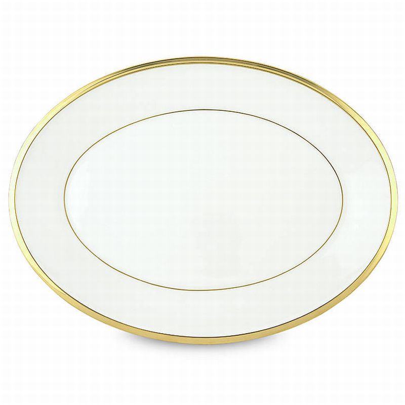 Eternal White Medium Platter