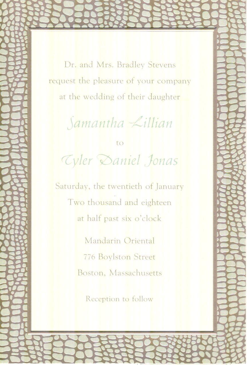 Invitation-Serengeti Crocodile