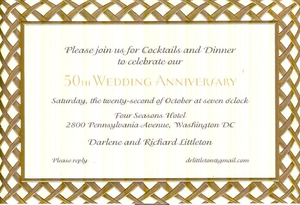 Invitation-Weave Gold