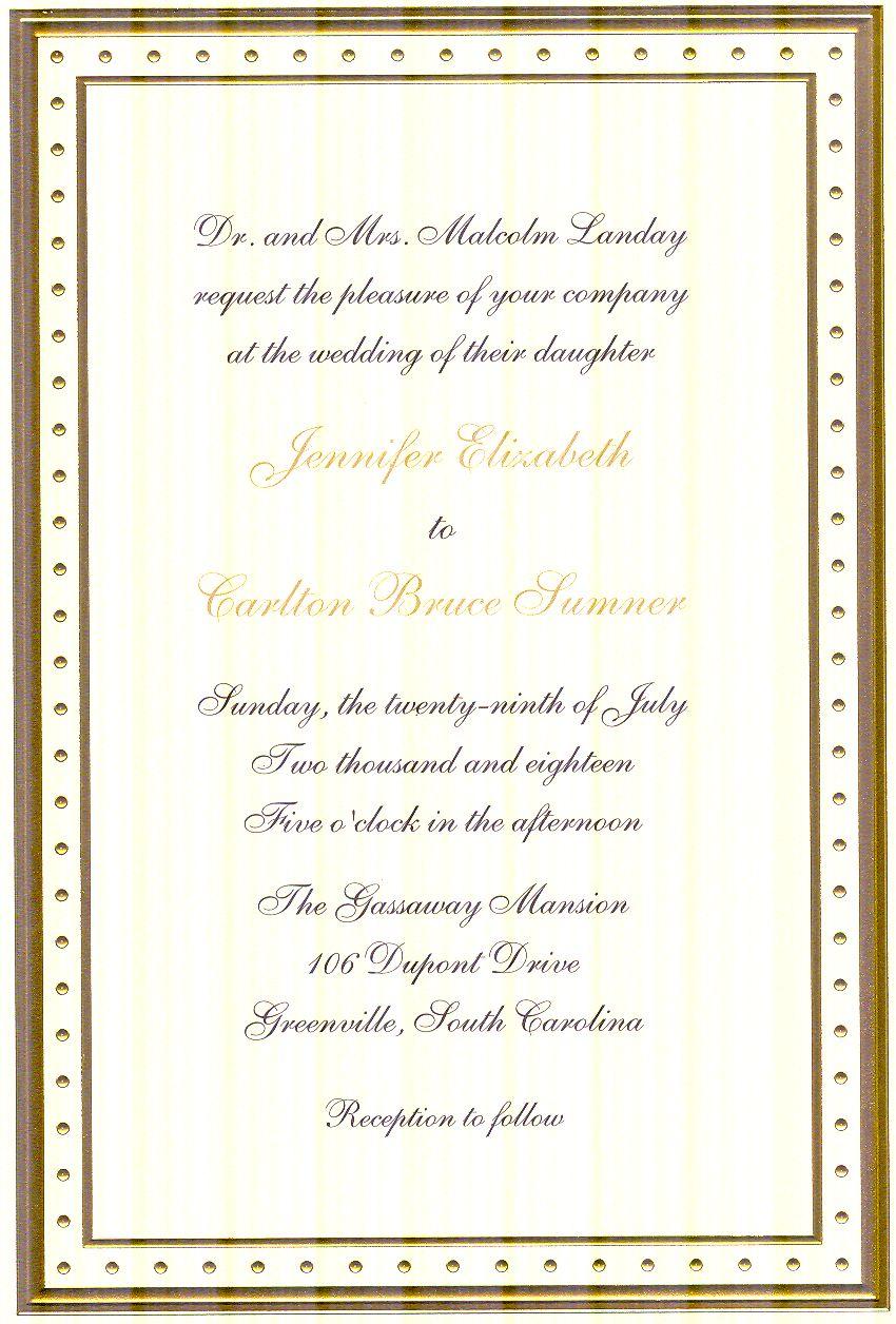 Invitation-Tempo Gold/Ivory