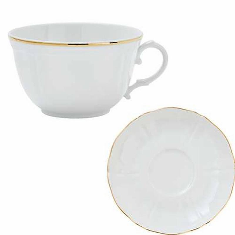 Corona Gold Tea Cup & Saucer
