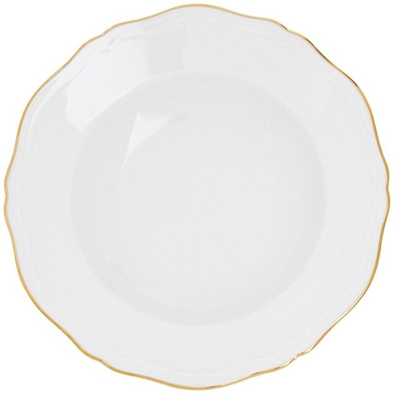 Corona Gold Rim Soup Bowl