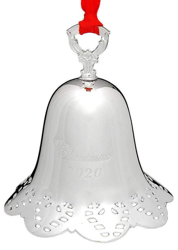 2020 silver-plated pierced bell by Towle
