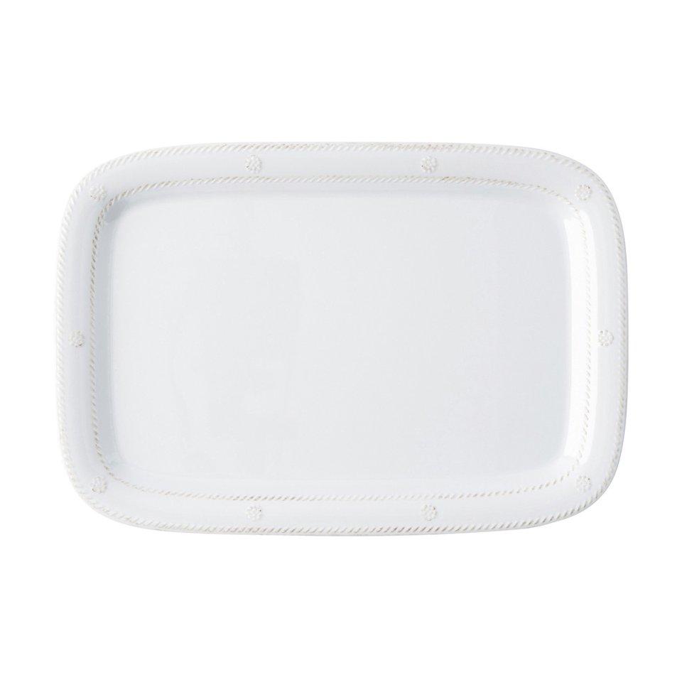 16" Tray - Whitewash