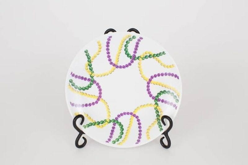 King Cake Plate