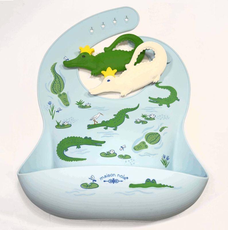 Silicone Bib-Gator