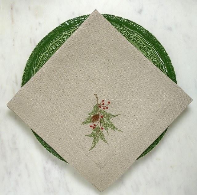 Natale Pine, Soft Flax (Multi)
