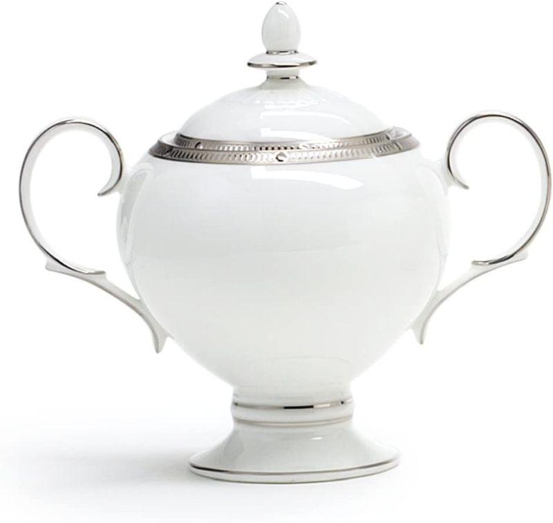 Rochelle Platinum Sugar with Lid