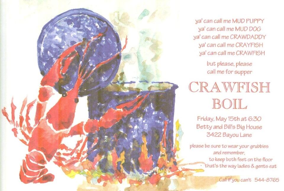 Invitation-Cajun Cook