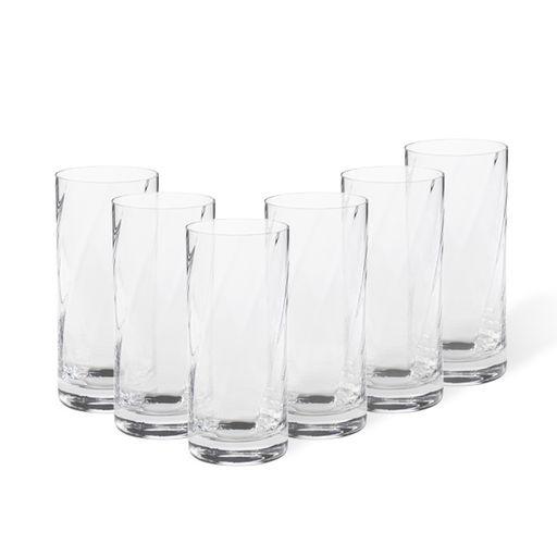 Set/6 highballs, Clear