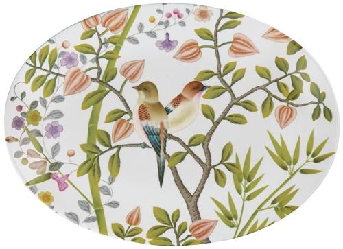 White Oval Dish