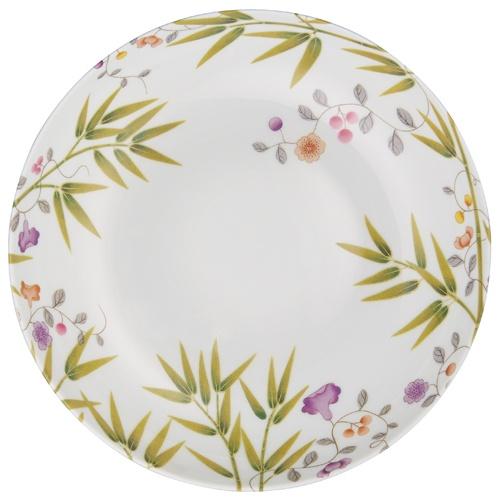 White Rim Soup Plate