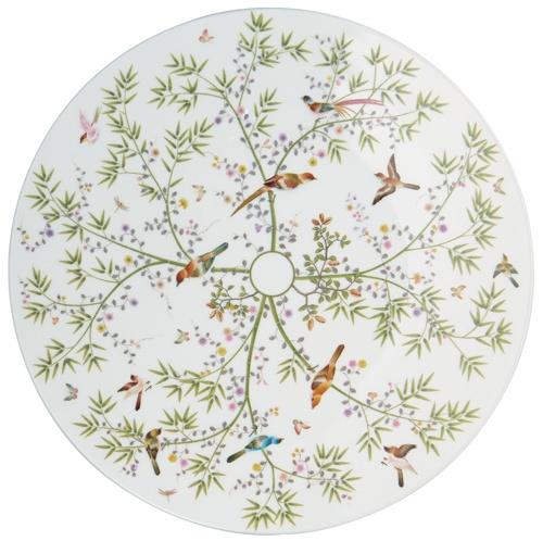 White Buffet Plate