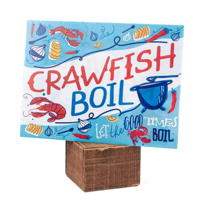 Let's Boil Yard Sign