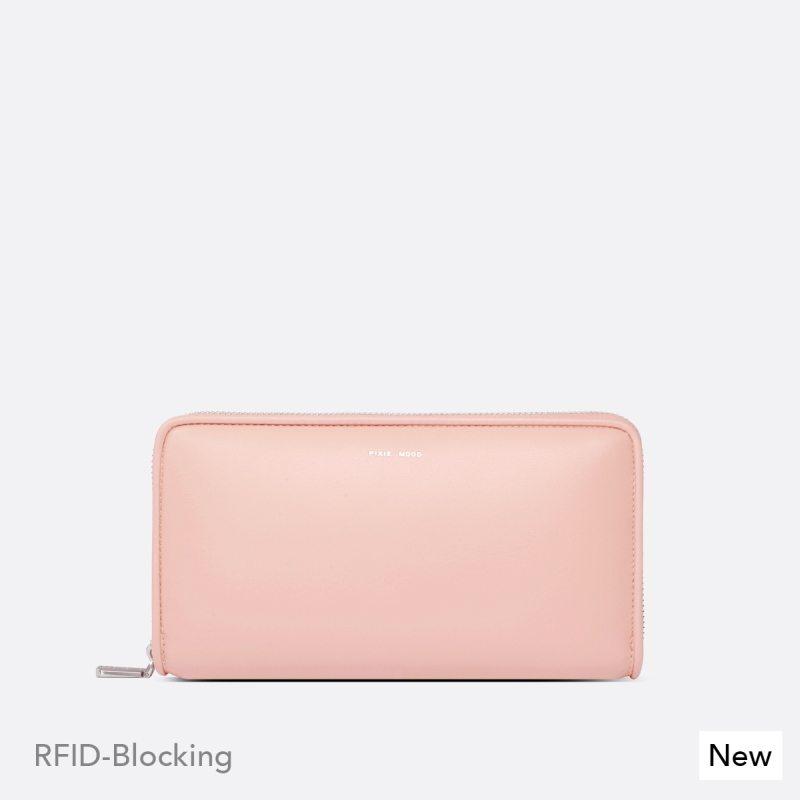 Bubbly Wallet-Misty Rose