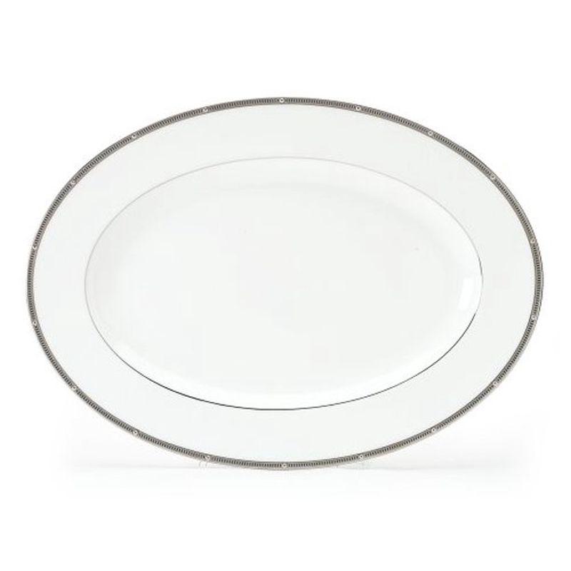 Rochelle Platinum Large Oval Platter